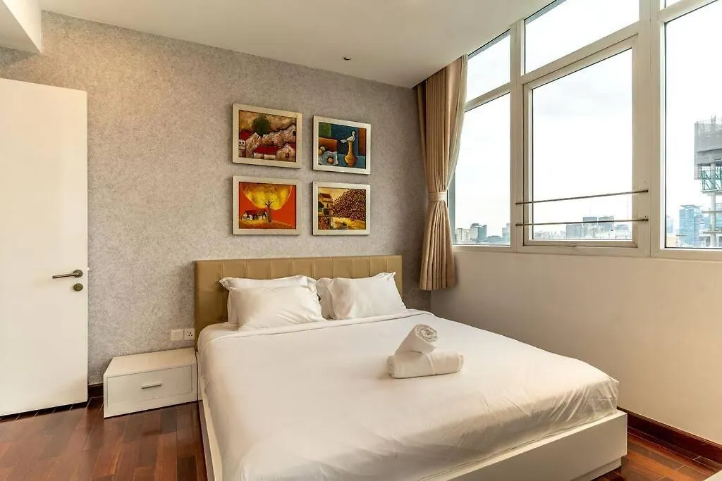 The Rixx Cozy Apartment At Ben Thanh Tower With Gym And Pool ホーチミン市
